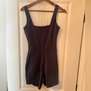 Sincerely Jules Active Plum Square-Neck One-Piece Workout Outfit